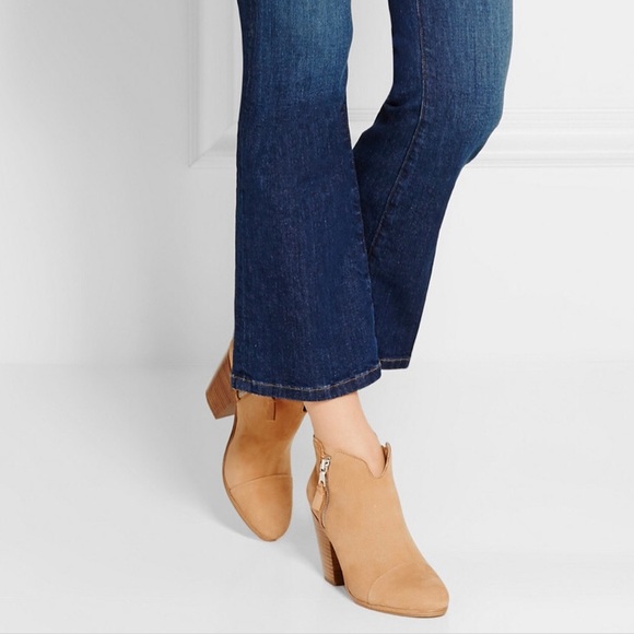 rag and bone margot booties tan